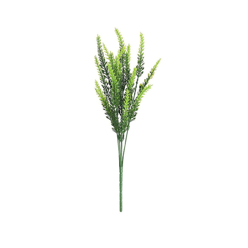 8 Pcs Lavender Artificial Flowers 12 Inch UV Resistant Faux Shrubs Greenery Decor