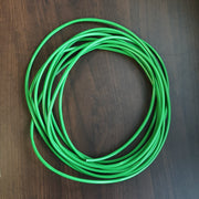 Green Tubing Roll for Artificial Flower Stems, Bulk Craft Bundling Material, 1 Roll