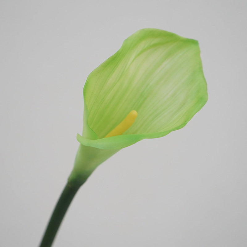 Real Touch Calla Lily Stem, Artificial Silk Flower, 12 Inch, Single Stem