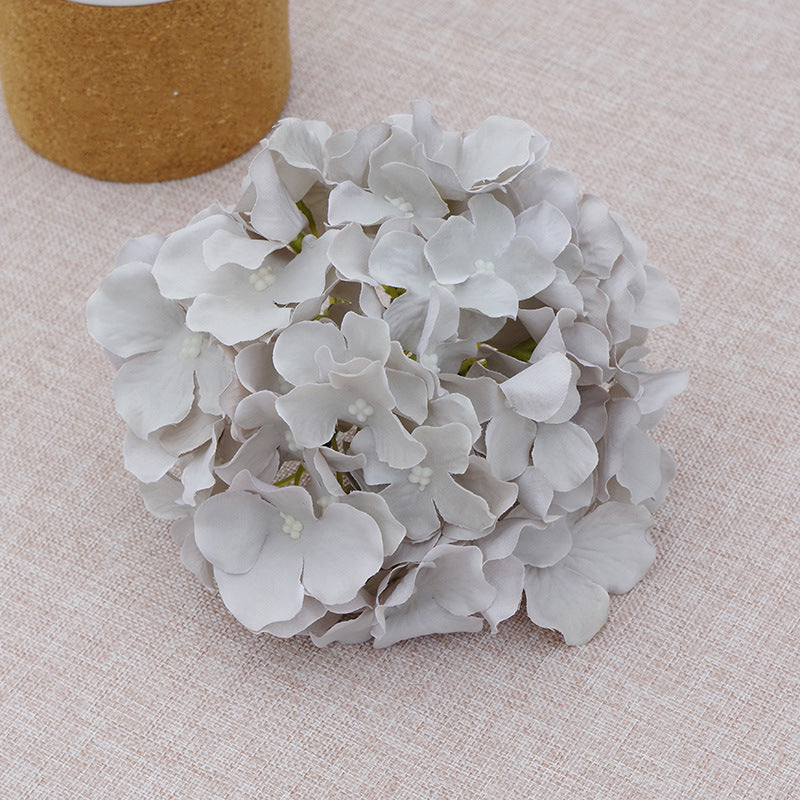 26-Color Silk Hydrangeas Artificial Flowers with Detachable Stems for DIY Floral Arrangements