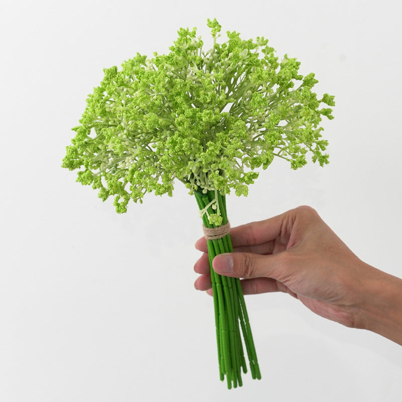 16 Pcs 12 Inch Artificial Baby's Breath Gypsophila White Flowers Greenery Spray for Wedding