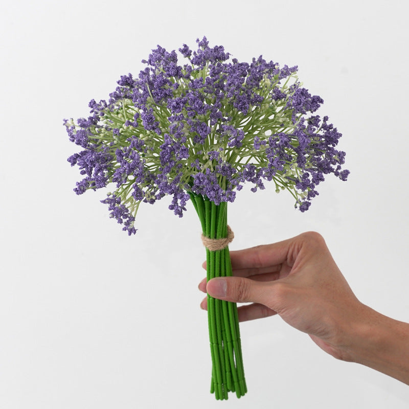 16 Pcs 12 Inch Artificial Baby's Breath Gypsophila White Flowers Greenery Spray for Wedding