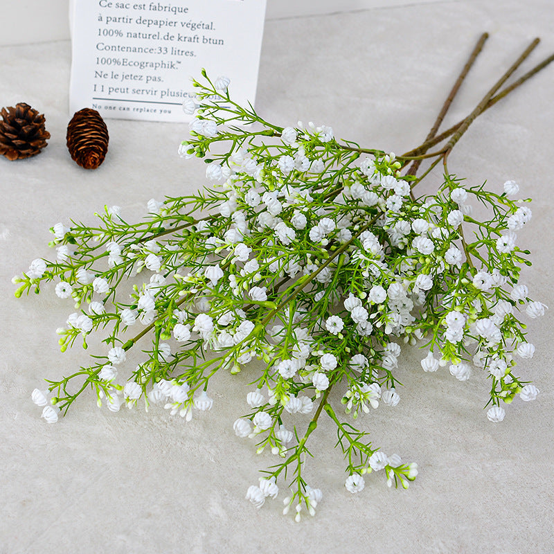27.5 Inch Artificial Gypsophila Baby's Breath Spray Branches Bulk Wedding Flowers