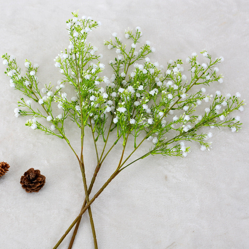 27.5 Inch Artificial Gypsophila Baby's Breath Spray Branches Bulk Wedding Flowers