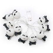 Halloween LED String Lights 59 Inch Ghost and Witch Decorative Artificial Lighting