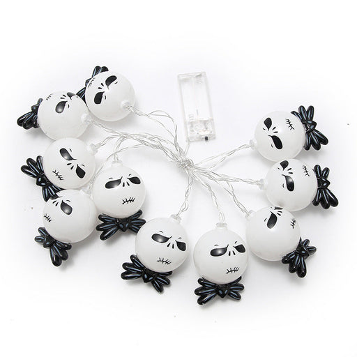Halloween LED String Lights 59 Inch Ghost and Witch Decorative Artificial Lighting