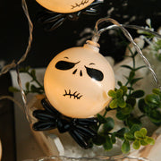 Halloween LED String Lights 59 Inch Ghost and Witch Decorative Artificial Lighting