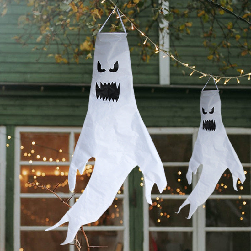 Halloween LED Ghost Lamp 47 Inch Artificial Lighted Decoration