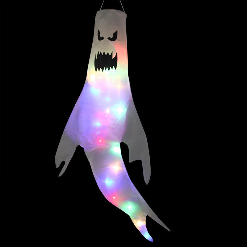 Halloween LED Ghost Lamp 47 Inch Artificial Lighted Decoration