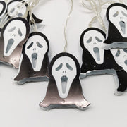 59 Inch Halloween LED Ghost String Lights, 10 Ft Decorative Indoor Outdoor Party Lights