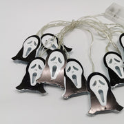59 Inch Halloween LED Ghost String Lights, 10 Ft Decorative Indoor Outdoor Party Lights