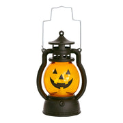 10 Pcs Halloween LED Pumpkin Lanterns with Hanging Loop, 4 Inch Artificial Candle Lights for Decoration