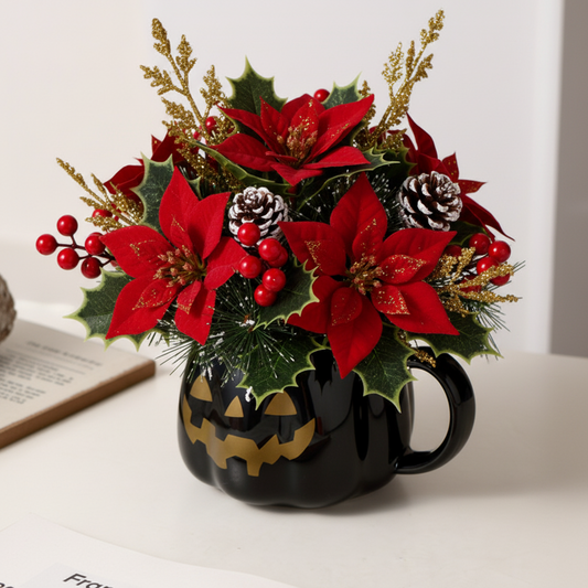Halloween Pumpkin Cup & Creative Vase