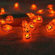 78 Inch Halloween Pumpkin LED String Lights Bulk Decorative Artificial Light Strand
