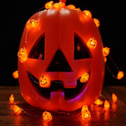 78 Inch Halloween Pumpkin LED String Lights Bulk Decorative Artificial Light Strand