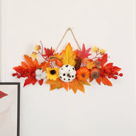 Halloween Pumpkin & Maple Leaf Hanging Decoration