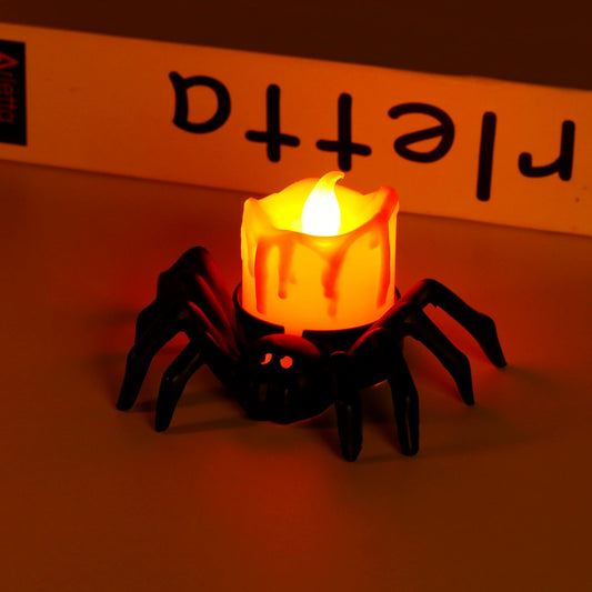 Halloween Spider Lamp, Battery Operated Spider String Lights, Halloween Decorations for Home,