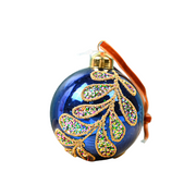 10 Pcs Christmas Glass Ball Ornaments Hand Painted Xmas Tree Decorations Bulk Set
