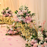 Bulk Artificial Rose Centerpieces Floral Arrangements for Wedding Tables, 10 Pcs