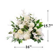 Bulk Artificial Rose Centerpieces Floral Arrangements for Wedding Tables, 10 Pcs