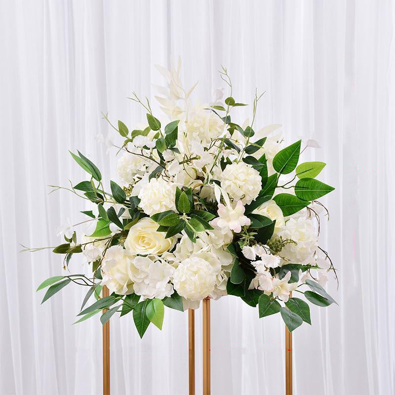 Bulk Artificial Rose Centerpieces Floral Arrangements for Wedding Tables, 10 Pcs
