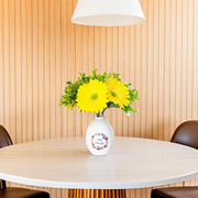 Happy Every Day Spring Flowers and Greenery Vase Arrangement Bulk Wholesale Artificial