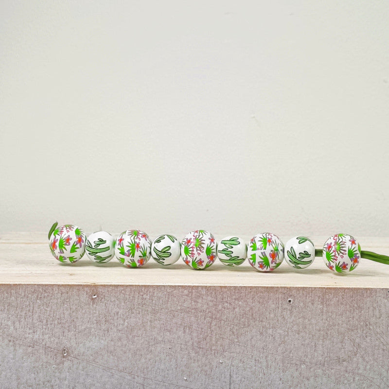 Bulk Tropical Artificial Flower Bead Stems Hanging Ornaments Party Decorations