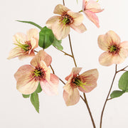 23 Inch Helleborus Artificial Flowers Bulk Quantity Silk Stems