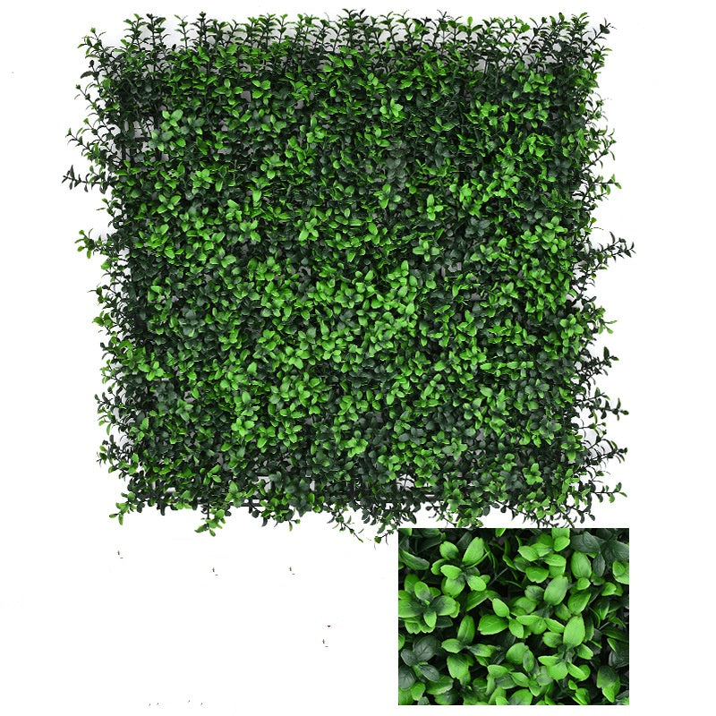 12 Inch 12 Pcs Greenery Backdrop Wall Panels UV Stable Artificial Plant Decor for Indoor Outdoor Garden Fence