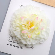 7 Inch Silk Peony Flower Heads 10 Pcs Bulk Artificial Flowers for Homecoming Crafts Party Decorations
