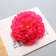 7 Inch Silk Peony Flower Heads 10 Pcs Bulk Artificial Flowers for Homecoming Crafts Party Decorations