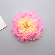 7 Inch Silk Peony Flower Heads 10 Pcs Bulk Artificial Flowers for Homecoming Crafts Party Decorations