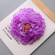 7 Inch Silk Peony Flower Heads 10 Pcs Bulk Artificial Flowers for Homecoming Crafts Party Decorations