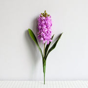 Real Touch Hyacinth Stems Pick 12 Inch Artificial Silk Flower Stem