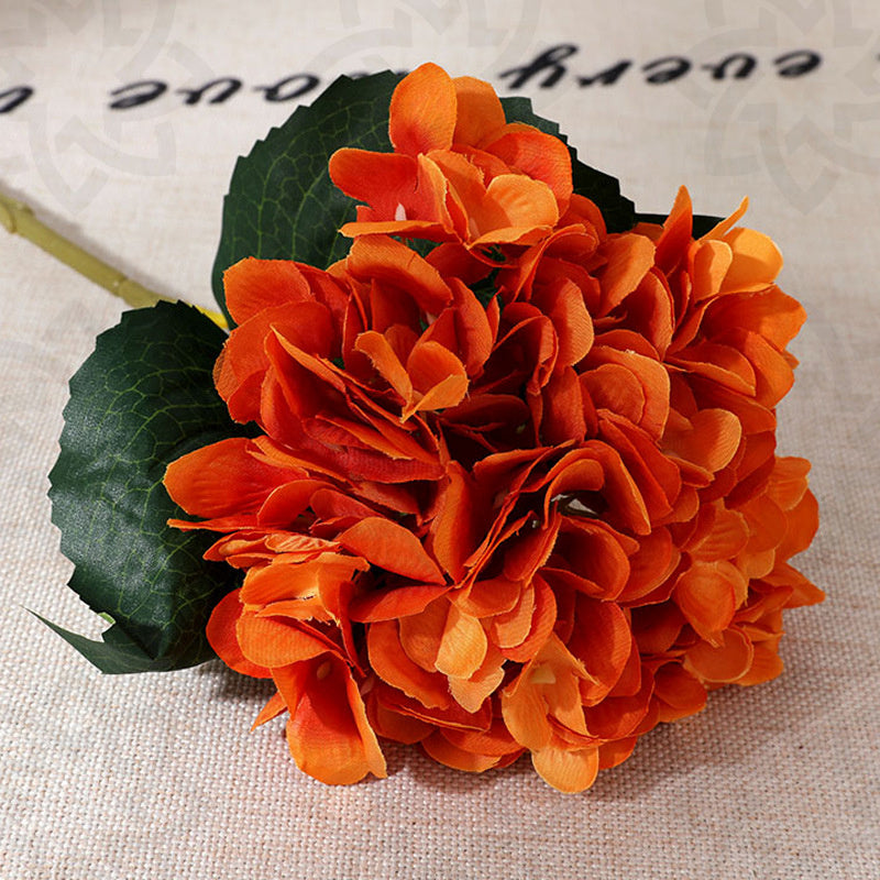18.5 Inch Artificial Silk Hydrangea Stems Bulk Quantity