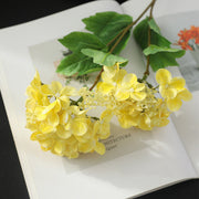 2 Pcs 18.8 Inch Artificial Hydrangea Stems with Fruits Real Touch Silk Flowers