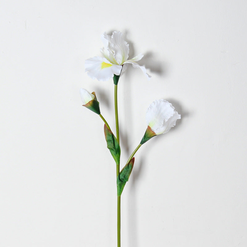 30 Inch Artificial Silk Iris Stem Flower 1 Pc for Christian Flower Arrangements