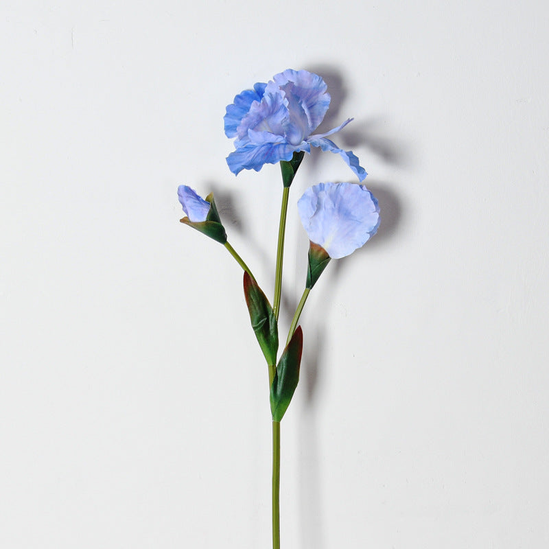 30 Inch Artificial Silk Iris Stem Flower 1 Pc for Christian Flower Arrangements
