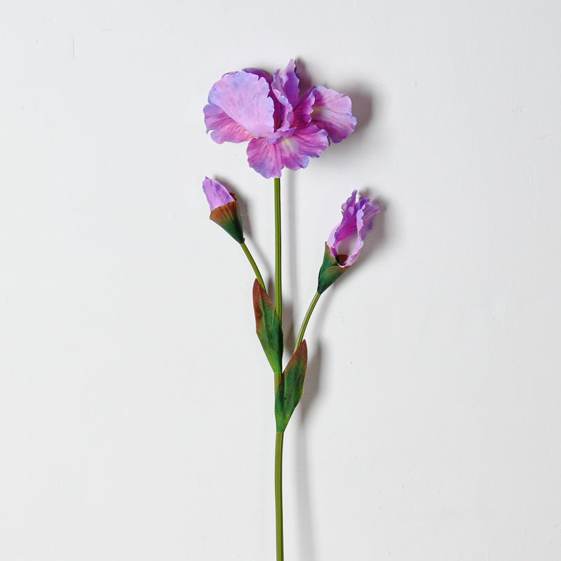 30 Inch Artificial Silk Iris Stem Flower 1 Pc for Christian Flower Arrangements