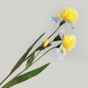29 Inch Artificial Silk Iris Stem 10 Pcs Bulk Wholesale