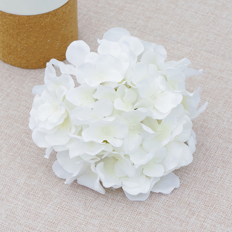 26-Color Silk Hydrangeas Artificial Flowers with Detachable Stems for DIY Floral Arrangements