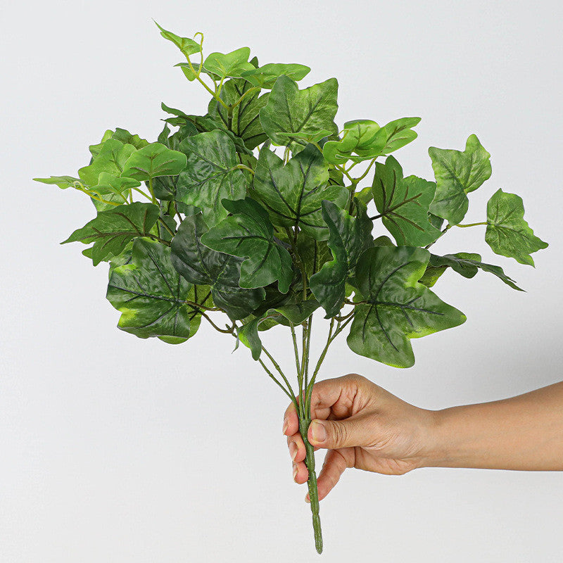 17 Inch Ivy Greenery Bush 10 Pcs UV Resistant Artificial Plants for Outdoors