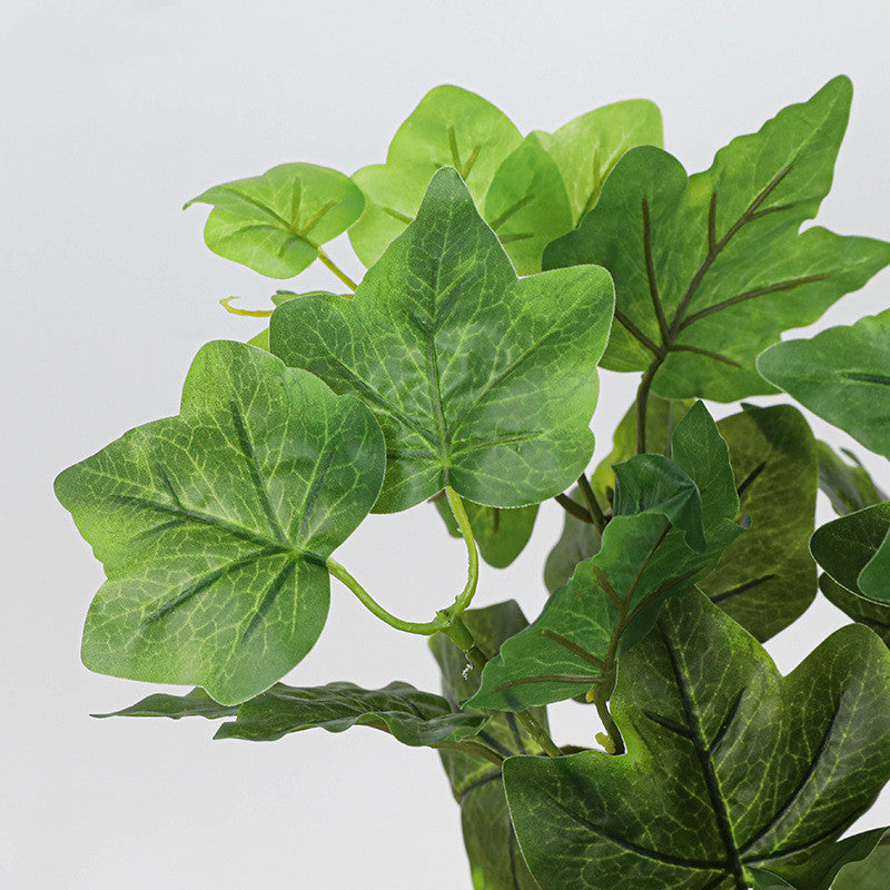 17 Inch Ivy Greenery Bush 10 Pcs UV Resistant Artificial Plants for Outdoors