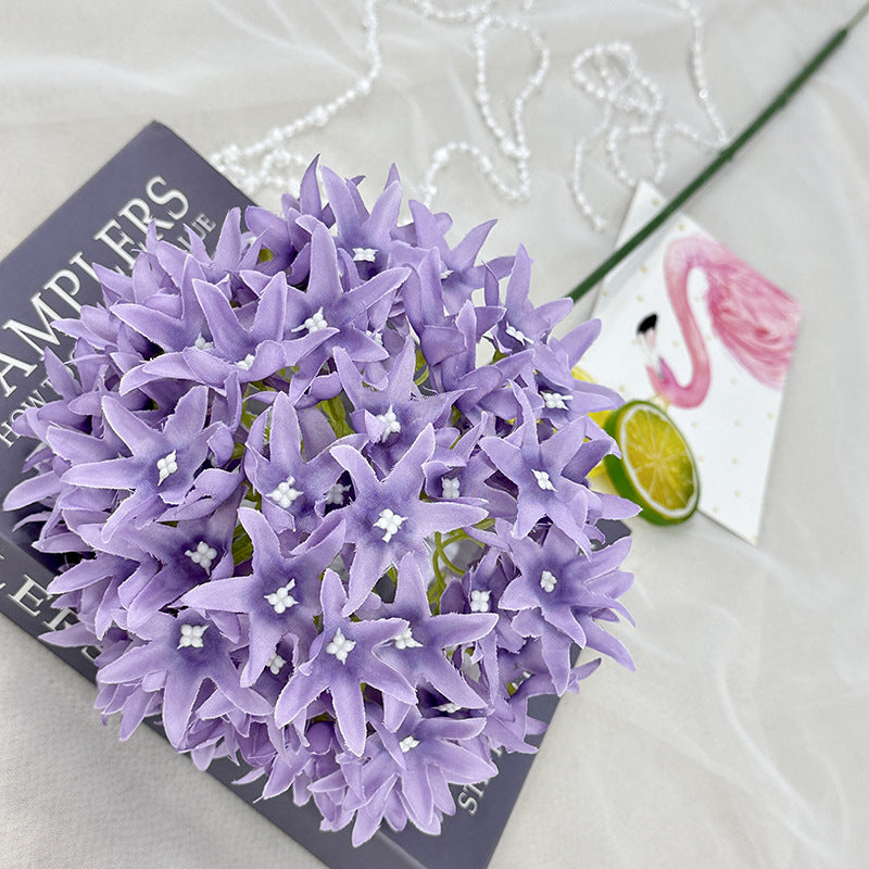 28.3 Inch Artificial Silk Ixora Flower Stems Bulk Quantity