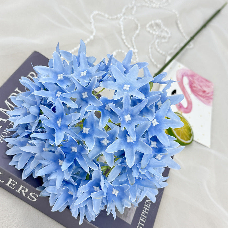 28.3 Inch Artificial Silk Ixora Flower Stems Bulk Quantity