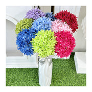28.3 Inch Artificial Silk Ixora Flower Stems Bulk Quantity