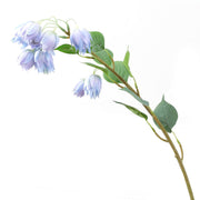 January Birth Flower Snowdrop Artificial Silk Flower Stem Bulk Wholesale 10 Pcs