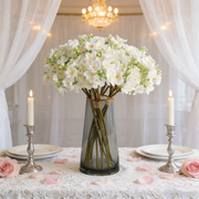4 Pcs 15 Inch Artificial Jasmine Flower Stems for Wedding DIY Crafts Bulk