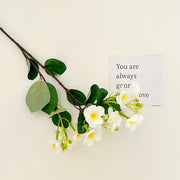 23.6 Inch Artificial Silk Jasmine Spray Stems Branches Bulk Quantity