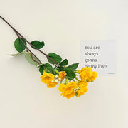 23.6 Inch Artificial Silk Jasmine Spray Stems Branches Bulk Quantity